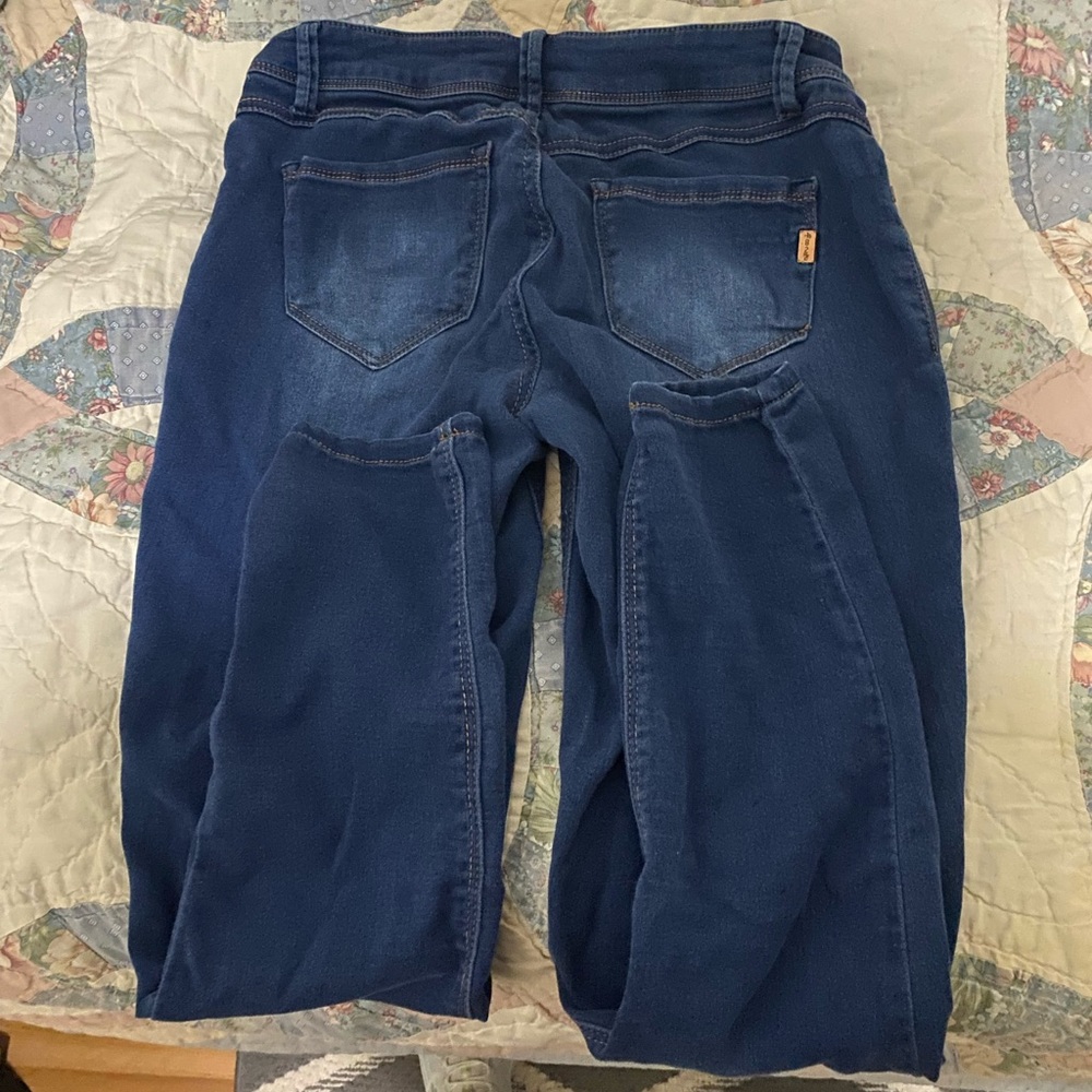 1822 Buttery Soft Blue Women's Jeans - Picture 8 of 8